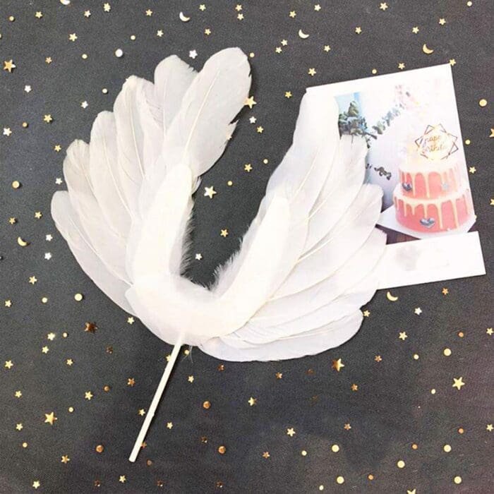 Angel Feathers Cake Toppers | bsi 750