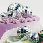 Disco Ball Cake Topper | bsi 754