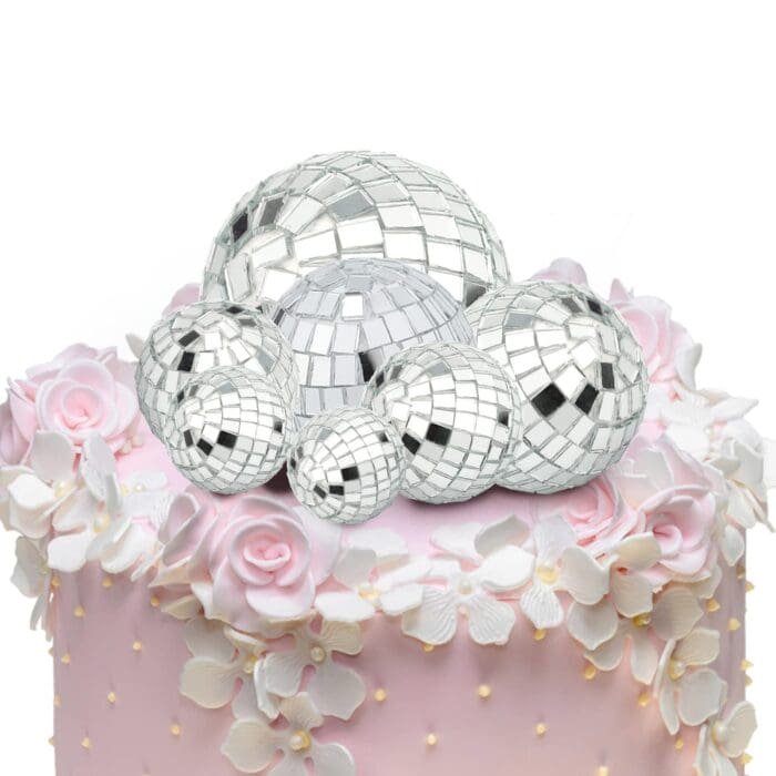 Disco Ball Cake Topper | bsi 754