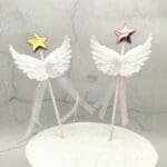 Angle wings Star Cake Topper | bsi 756