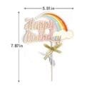 BSI 757 (4)Rainbow Cake Topper | bsi 757