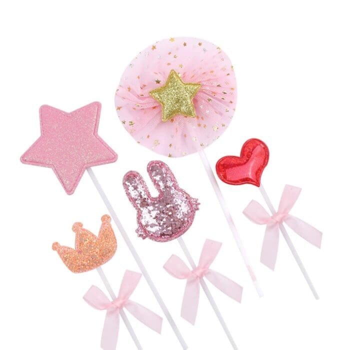 Star and Bunny Cake Topper | bsi 759