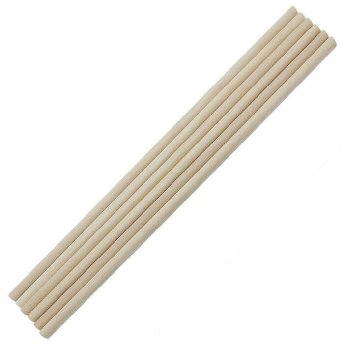 Wooden Lollipop Stick, Wooden Dowel Rods 8mm 9 inch | Shagun 28