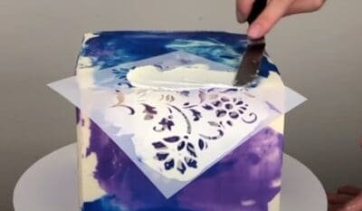 ways to use cake stencils