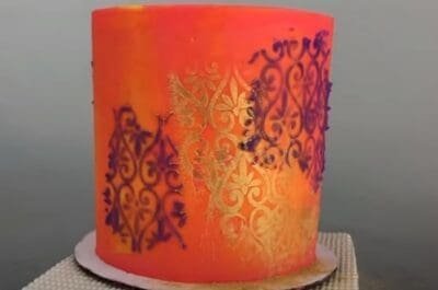 ways to use cake stencils