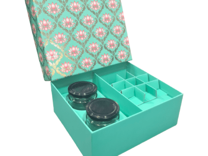 Rigid Hamper Boxes | Jar Boxes | Chocolates Packaging Boxes, Surprise Gift Box, Birthday Gift Hamper | Sab Ka Favorite Lotus | Leela 3525