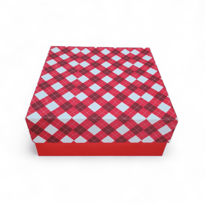 Rigid Hamper Boxes 8*8 | Chocolates Packaging Boxes, Surprise Gift Box, Birthday Gift Hamper | Leela 3516
