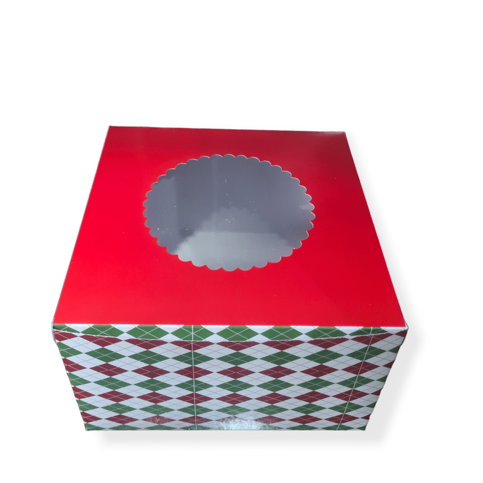 Bakerelation Cake box 8 inch, Half kg Cake box (1/2 kg), Pack of 10, Multi  Flower print, L Window pcs : Amazon.in: Home & Kitchen