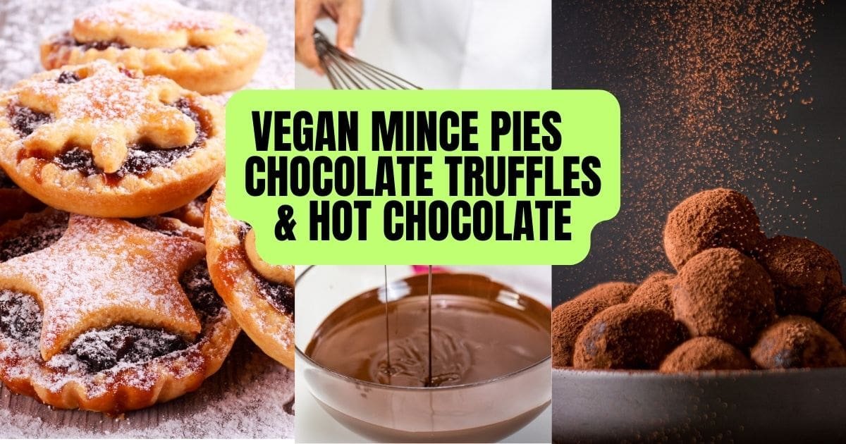 Pies, Chocolate truffles and Hot Chocolate