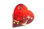 Valentina PVC Heart Shape Chocolate Box, [ PACK 25 ]