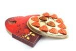 Valentina PVC Heart Shape Chocolate Box | [ PACK 25 ] | Love Book